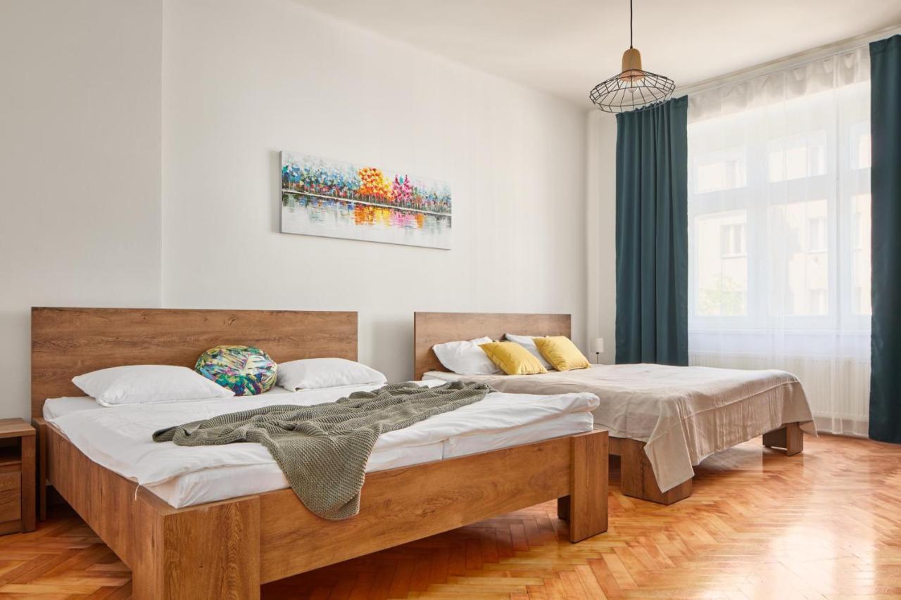 Prague Days - Spacious 3Bdr Apartment - Trendy Neighbourhood Экстерьер фото